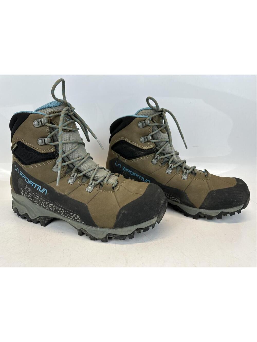 La Sportiva Women's Nucleo High II GTX Hiking Boots, Oak/Topaz, Size 9